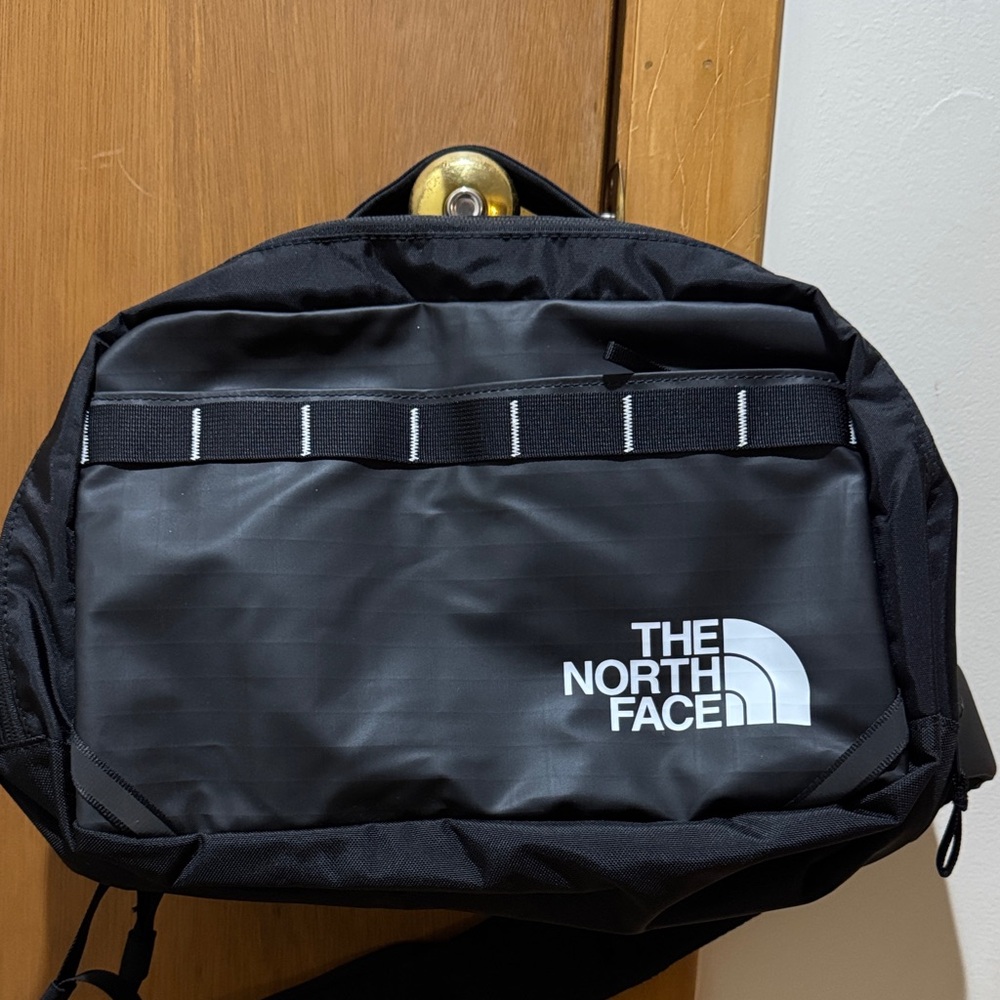 The North Face Black sling Bag